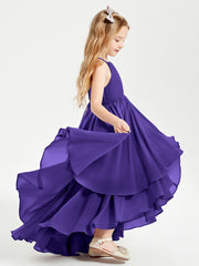 Robes de Demoiselle d'Honneur Junior en Mousseline Régence