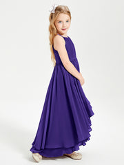 Robes de Demoiselle d'Honneur Junior en Mousseline Régence