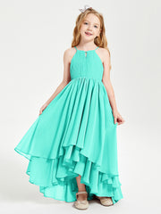 Robes de Demoiselle d'Honneur Junior en Mousseline Spa