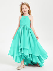 Robes de Demoiselle d'Honneur Junior en Mousseline Spa