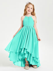 Robes de Demoiselle d'Honneur Junior en Mousseline Spa