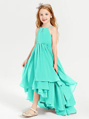 Robes de Demoiselle d'Honneur Junior en Mousseline Spa