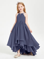 Robes de Demoiselle d'Honneur Junior en Mousseline Orageux