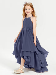 Robes de Demoiselle d'Honneur Junior en Mousseline Orageux
