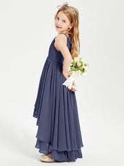 Robes de Demoiselle d'Honneur Junior en Mousseline Orageux