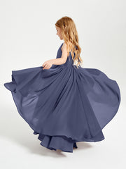 Robes de Demoiselle d'Honneur Junior en Mousseline Orageux