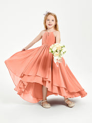 Robes de Demoiselle d'Honneur Junior en Mousseline Crépuscule