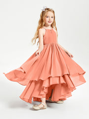 Robes de Demoiselle d'Honneur Junior en Mousseline Crépuscule