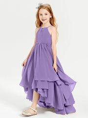 Robes de Demoiselle d'Honneur Junior en Mousseline Tahiti