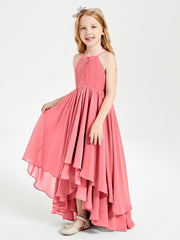 Robes de Demoiselle d'Honneur Junior en Mousseline Pastèque