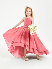 Robes de Demoiselle d'Honneur Junior en Mousseline Pastèque