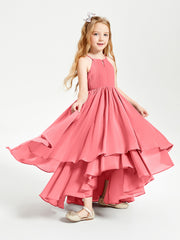 Robes de Demoiselle d'Honneur Junior en Mousseline Pastèque