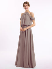 Licou Hors De l'Épaule Robe Avec Blouson Corsage Argent Grande Taille