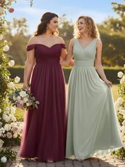 Hors De l'Épaule Col En Cœur Tulle Robe Mûre