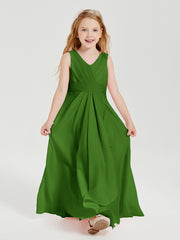 Boho Robes de Demoiselle d'Honneur Longues en Mousseline Mousse