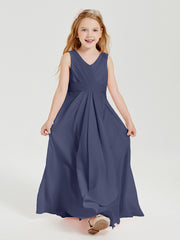 Boho Robes de Demoiselle d'Honneur Longues en Mousseline Orageux