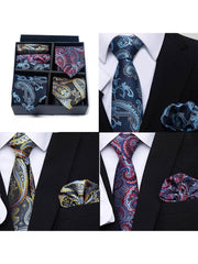 Ensemble de 6 pochettes à nouer série 4