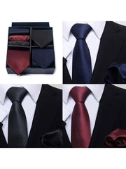 Ensemble de 6 pochettes à nouer série 4