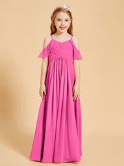 Robes de Demoiselle d'Honneur Junior à Hors de l'Épaule Azalée
