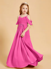 Robes de Demoiselle d'Honneur Junior à Hors de l'Épaule Azalée