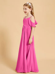 Robes de Demoiselle d'Honneur Junior à Hors de l'Épaule Azalée