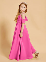 Robes de Demoiselle d'Honneur Junior à Hors de l'Épaule Azalée