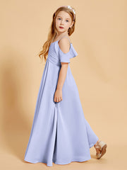 Robes de Demoiselle d'Honneur Junior à Hors de l'Épaule Lavande