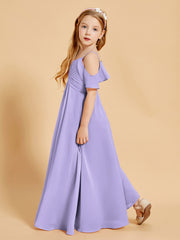 Robes de Demoiselle d'Honneur Junior à Hors de l'Épaule Lilas