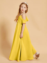 Robes de Demoiselle d'Honneur Junior à Hors de l'Épaule Souci