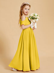 Robes de Demoiselle d'Honneur Junior à Hors de l'Épaule Souci