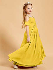 Robes de Demoiselle d'Honneur Junior à Hors de l'Épaule Souci