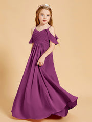Robes de Demoiselle d'Honneur Junior à Hors de l'Épaule Orchidee