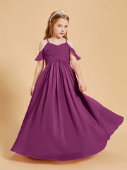 Robes de Demoiselle d'Honneur Junior à Hors de l'Épaule Orchidee