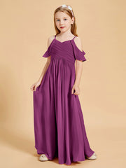 Robes de Demoiselle d'Honneur Junior à Hors de l'Épaule Orchidee