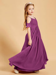Robes de Demoiselle d'Honneur Junior à Hors de l'Épaule Orchidee