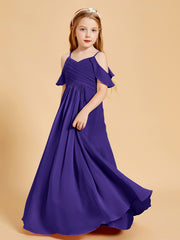 Robes de Demoiselle d'Honneur Junior à Hors de l'Épaule Régence