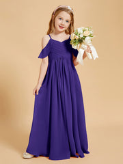 Robes de Demoiselle d'Honneur Junior à Hors de l'Épaule Régence