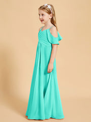 Robes de Demoiselle d'Honneur Junior à Hors de l'Épaule Spa