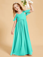 Robes de Demoiselle d'Honneur Junior à Hors de l'Épaule Spa
