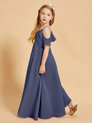 Robes de Demoiselle d'Honneur Junior à Hors de l'Épaule Orageux