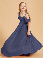 Robes de Demoiselle d'Honneur Junior à Hors de l'Épaule Orageux