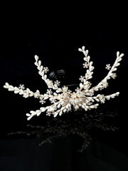 Peigne Accessoire Mariage Perles et Strass