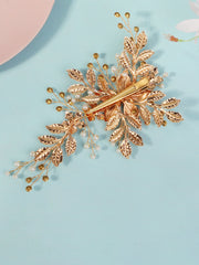 Épingle à Cheveux Fleur Métal Polyvalente Luxe