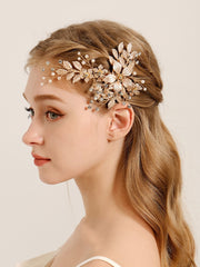 Épingle à Cheveux Fleur Métal Polyvalente Luxe