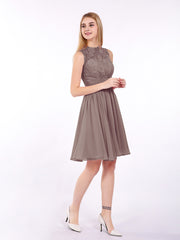 Col d'Illusion Mousseline et Dentelle Robe Dusk Grande Taille