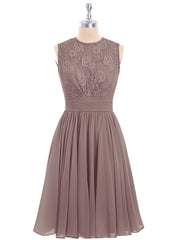 Col d'Illusion Mousseline et Dentelle Robe Dusk Grande Taille