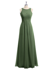 Illusion Col en Cœur Empire Mousseline Robe Olive Verte Grande Taille