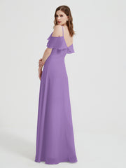 Spaghetti Bretelles Col En V Mousseline Robes Longues Tahiti Grande Taille
