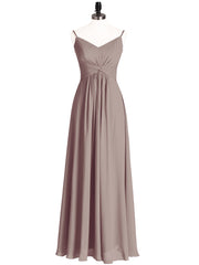 Empire Robe Demoiselle d'honneur avec Spaghetti Bretelle Dusk Grande Taille