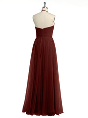 Illusion Col Croisé Taille Tulle Robes terracotta